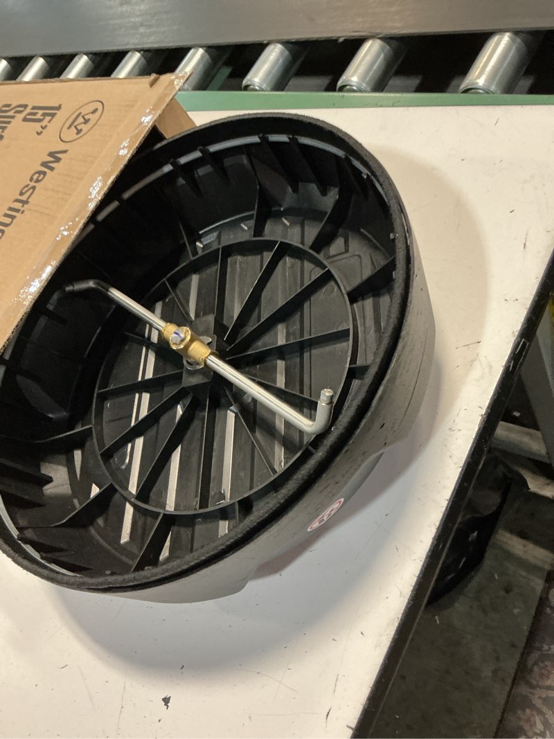 Condition photo showing Good Condition for westinghouse universal 15” pressure washer surface cleaner attachment - 3400 max psi, 1/4” connector - for gas and electric pressure washers 15" surface cleaner