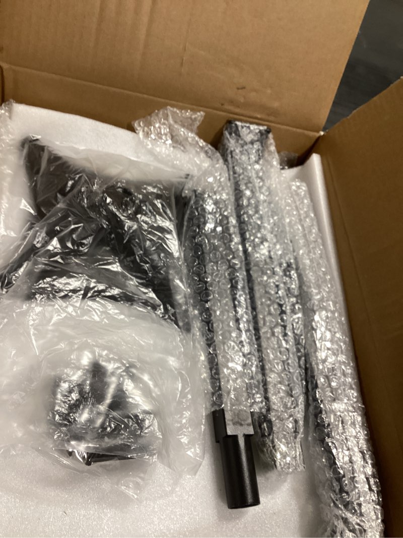 Condition photo showing Good Condition for Salon Tray for Hair Stylist Steel Salon Tray Attached to Chair 360 Degree Rotating Salon Tray for Barber Chairs Hairdressing Tools Tattoo(Black)