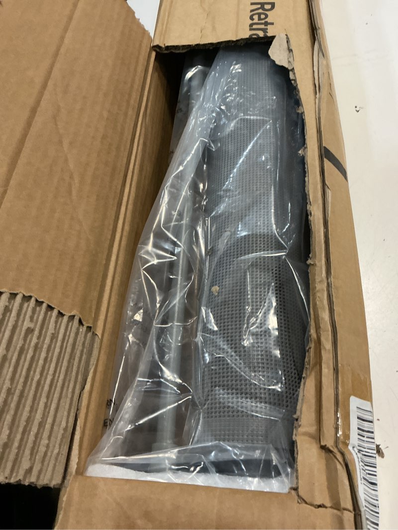 Condition photo showing Good Condition for 120 inch retractable baby gates extra wide, 42 inch tall retractable gate, 10 ft reinforced retractable dog gate with rods & hooks to prevent crawling through, for stairs, indoor/outdoor, gray gray retractable gate 42 inch tall x 120 inch wide