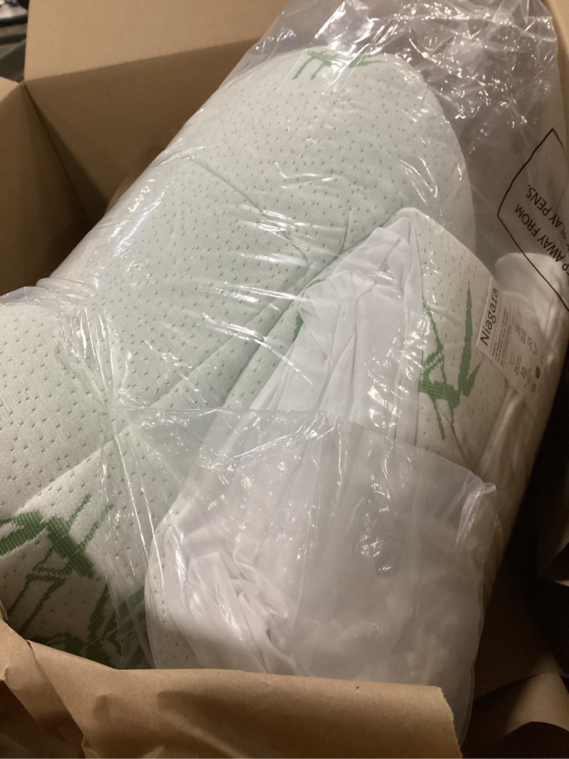 Condition photo showing Good Condition for Ultra Soft Twin Size Mattress Topper - Viscose Made from Bamboo Pillow Top Mattress Pad for Back Pain Relief - Naturally Cooling for Hot Sleepers, Green Green Twin