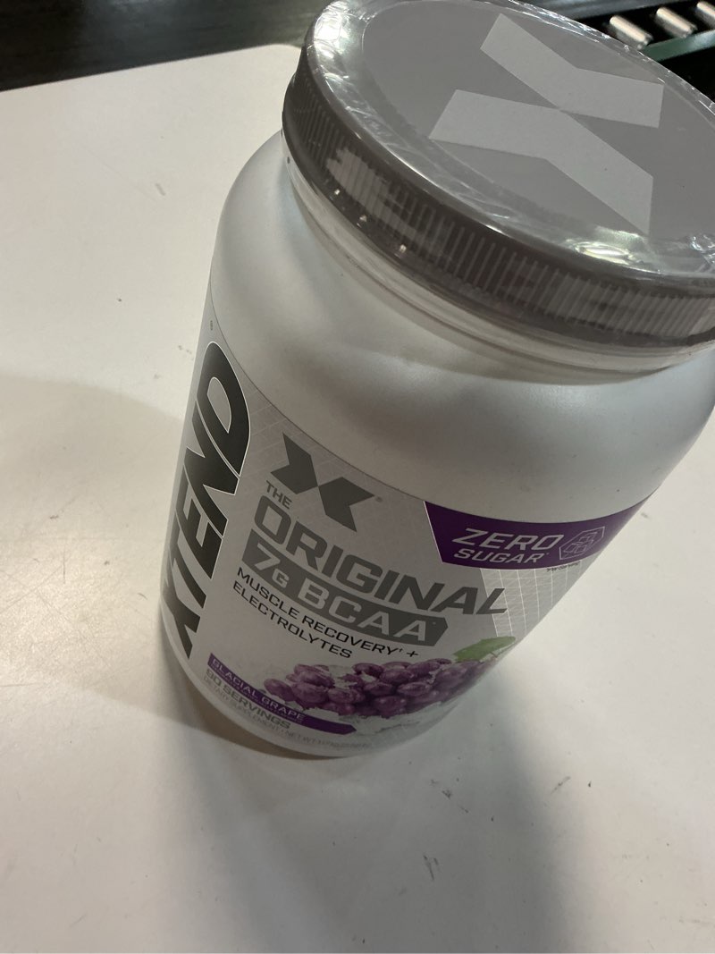 Condition photo showing Good Condition for xtend original bcaa powder + glacial grape + muscle recovery + electrolytes + 90 servings