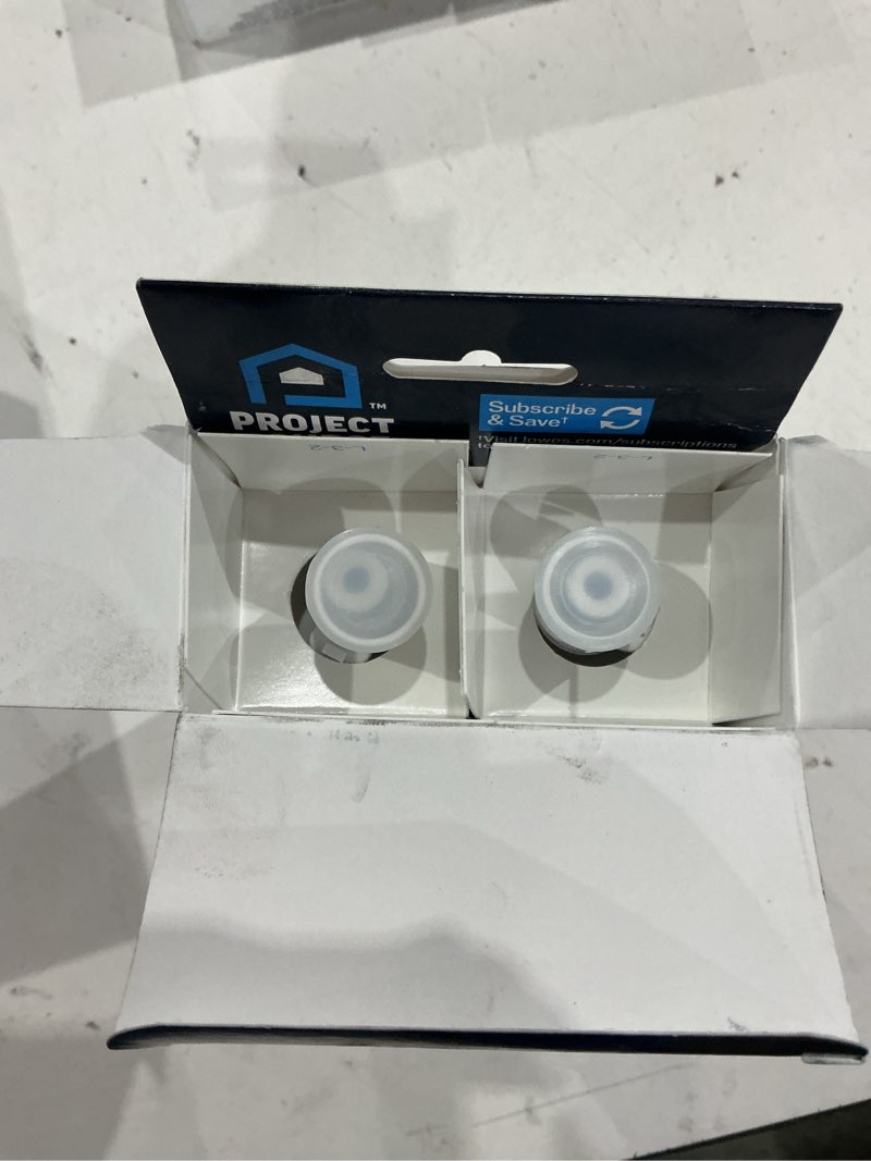 Condition photo showing As Is for project source twist-in refrigerator water filter l-3-2 fits lg lt700p 2-pack