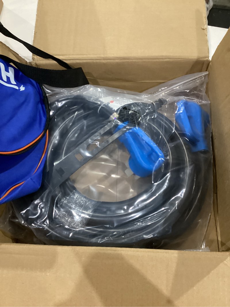 Condition photo showing Good Condition for 50 amp rv/ev extension cord, 25ft rv cord with nema 14-50p/14-50r connector, waterproof stw 6/3+8/1 awg rv power cord, 125/250v 6250/12500w, etl listed (25ft)