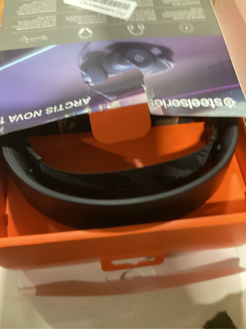 Condition photo showing Good Condition for steelseries arctis nova 1 multi-system gaming headset — hi-fi drivers — 360° spatial audio — comfort design — durable — ultra lightweight — noise-cancelling mic — pc, ps5/ps4, switch, xbox - black black wired nova 1