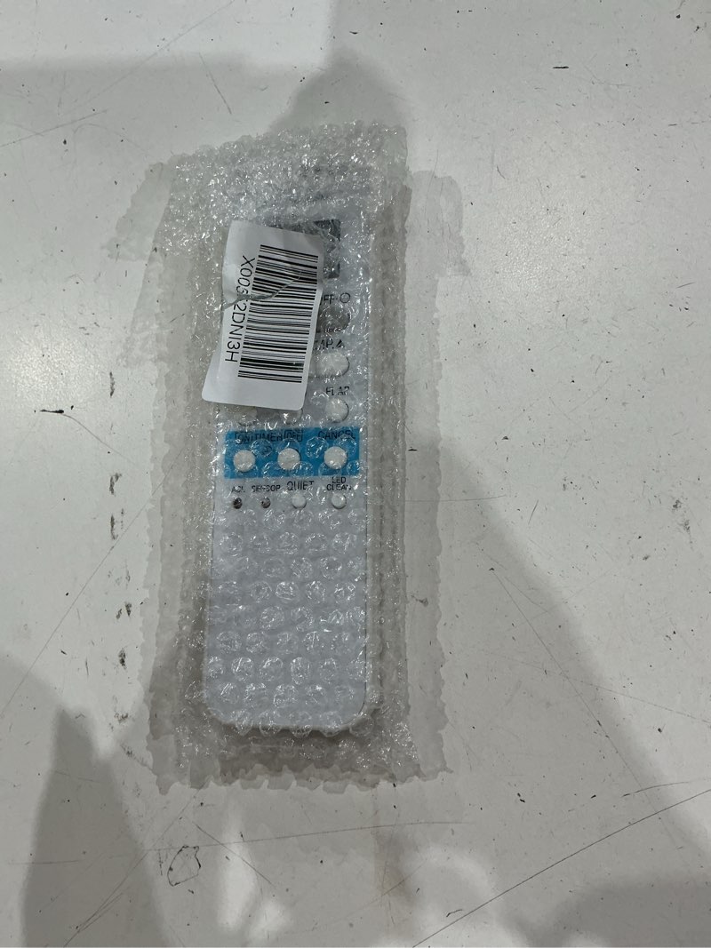Condition photo showing As Is for general replacement remote control fit for ks2432a cl1272 rcs-1ps4u-g khs0971 khs1872 khs2472 ks0951 ks1251 ks1852 hs1852 rcs-1s2u rcs-sh1bg for sanyo air conditioner