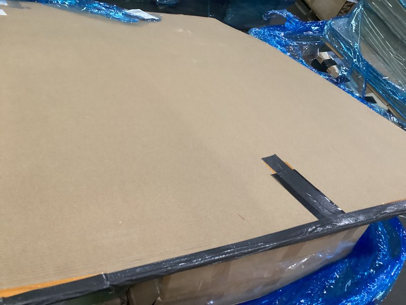 Condition photo showing As Is for [Large Size] Crystal Clear 1/5" Thick 59" x 47" Heavy Duty Hard Chair Mat, Can be Used on Carpet or Hard Floor 1 PACK(for Carpets &. HardFloors) 47"x 59"x 1/5"