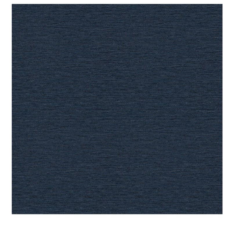 3122-10212 Gump Navy Faux Grasscloth Wallpaper with Accented Raised Inks in Navy Blue Colors Farmhouse Style Prepasted Acrylic Coated Paper