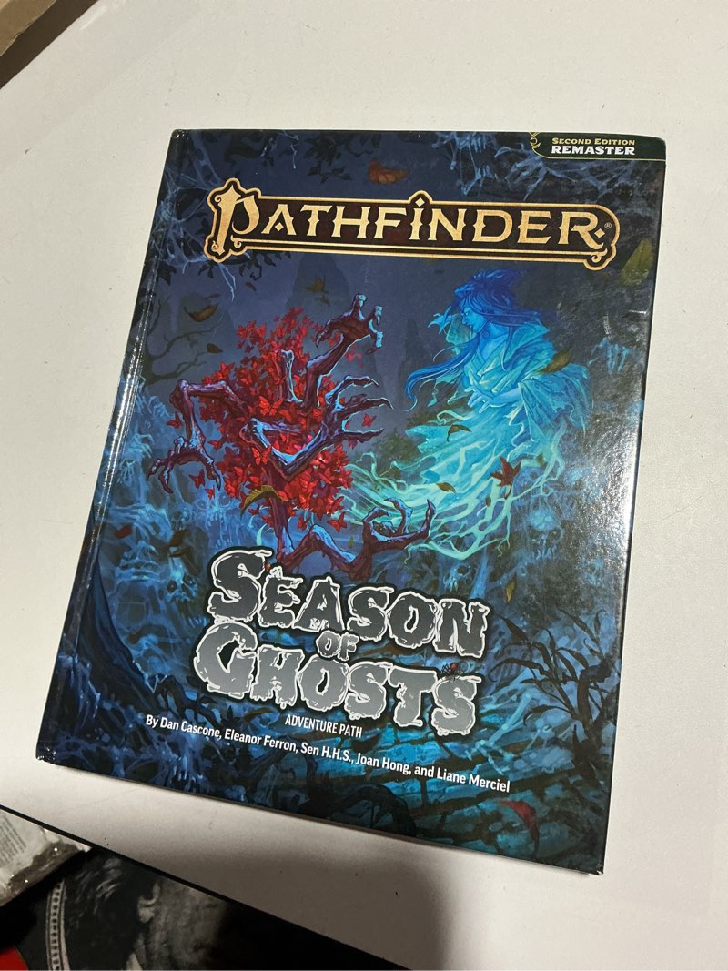 Condition photo showing Good Condition for pathfinder season of ghosts adventure path (pathfinder second edition remaster adventures)