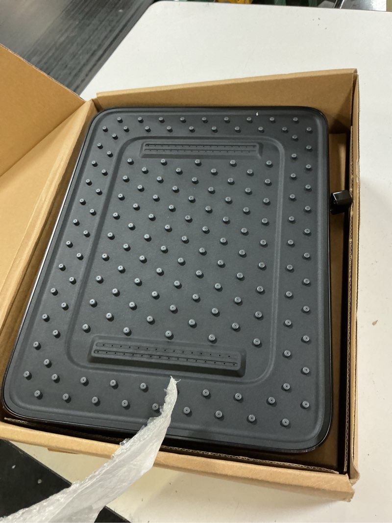 Condition photo showing Good Condition for hibbent 5-spray 13'' dual filtered rainfall shower head combo, high pressure 10-setting handheld shower head with 12'' adjustable extension arm, 20 stage shower filter, 71'' hose, oil rubbed bronze square 13'' with filter oil rubbed bronze