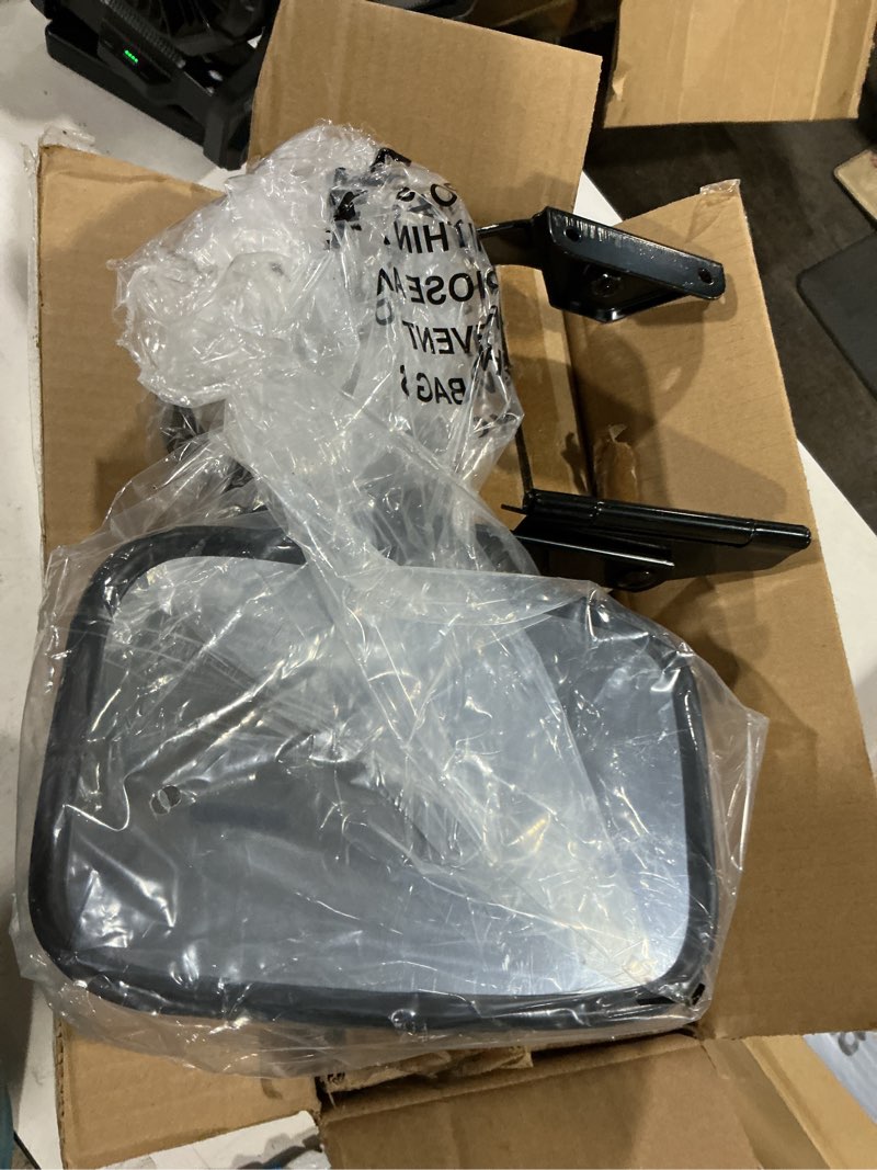 Condition photo showing Good Condition for scitoo side view mirrors fit for 1980-1996 for ford for f-150 for f-250 for f-350 f450 ranger bronco explorer truck pickup towing mirrors manual fold adjustment pair mirror fo1321106-d42