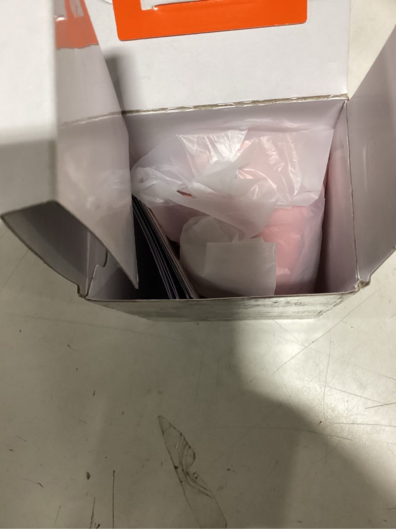 Condition photo showing Good Condition for MEETION Ergonomic Mouse, Wireless Vertical Mouse RGB Backlit Rechargeable Mice for Bluetooth(5.2 + 3.0) USB-A with Type-c Adapter 4 Adjustable DPI Compatible Mac/Windows/Andriod/PC/Tablet/iPad Pink Right-Handed Pink ?For Large Right hands)