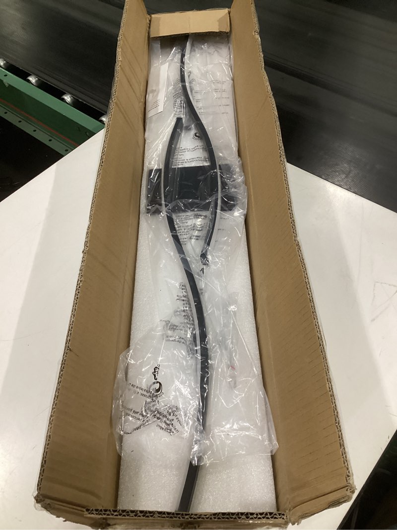 Condition photo showing Good Condition for kartoosh battery operated wall sconces with remote control, dimmable/3 color/night-light/timer/memory, black modern wireless led sconce for living room, hallway, bedroom, 39.3 inch (1 pack) black 39.3 inches (1 pack)