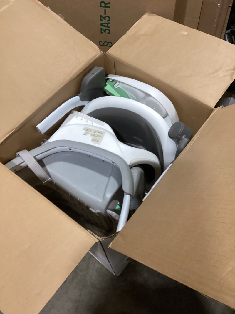 Condition photo showing New/Like New for Ingenuity Full Course SmartClean 6-in-1 High Chair – SmartClean EVA Foam, 5 Point Safety Harness, 2 Dishwasher Safe Trays – Slate