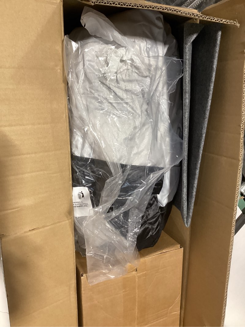 Condition photo showing As Is for Portable Steam Sauna for Home,Sauna Box with 9-level Heating,0-99 minute timer,Personal Sauna Tent for Home with 2.6L 1000W Steam Steamer,Remote Control,Folding Chair.Relax and Healthy at Home Sauna