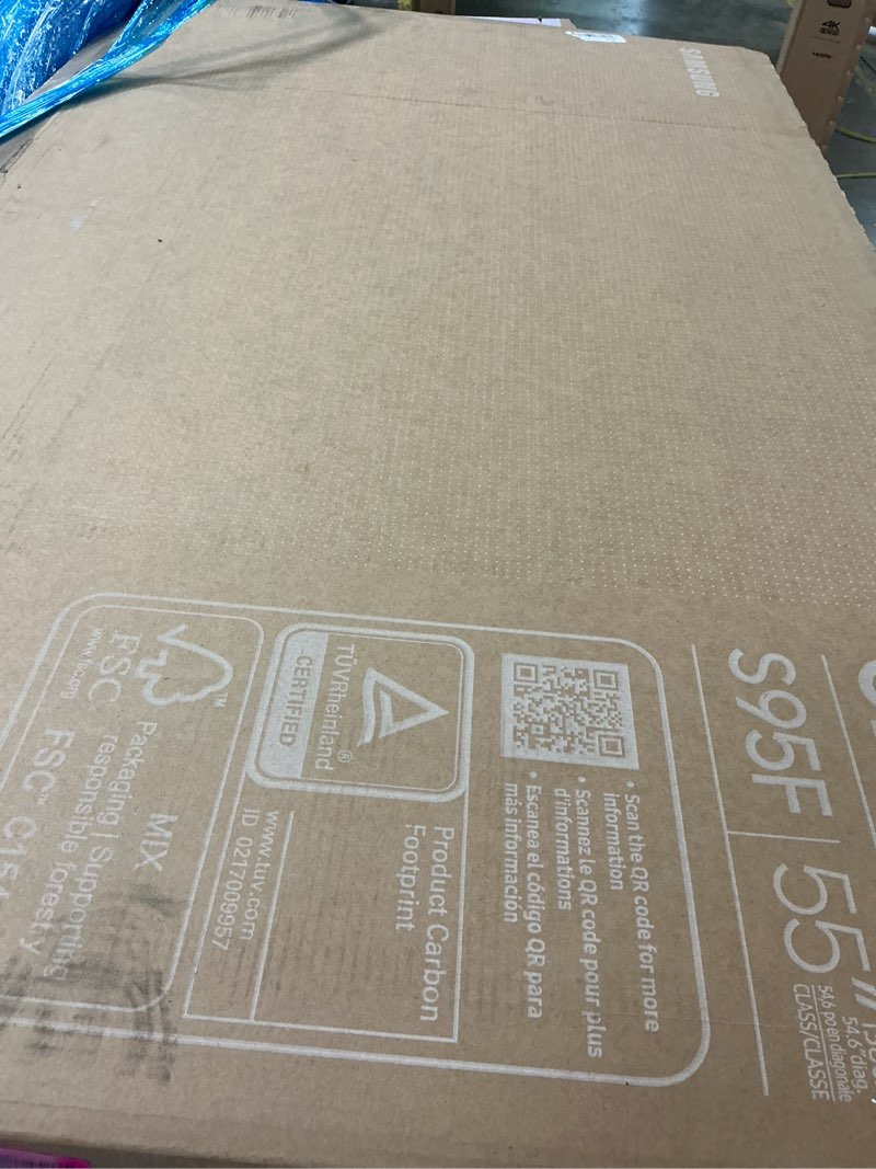 Condition photo showing Good Condition for samsung 55-inch class oled s95f 4k glare free smart tv (2025 model) nq4 ai gen3 processor, hdr pro, motion xcelerator 164hz, dolby atmos, samsung vision ai, alexa built-in 55-inch tv only
