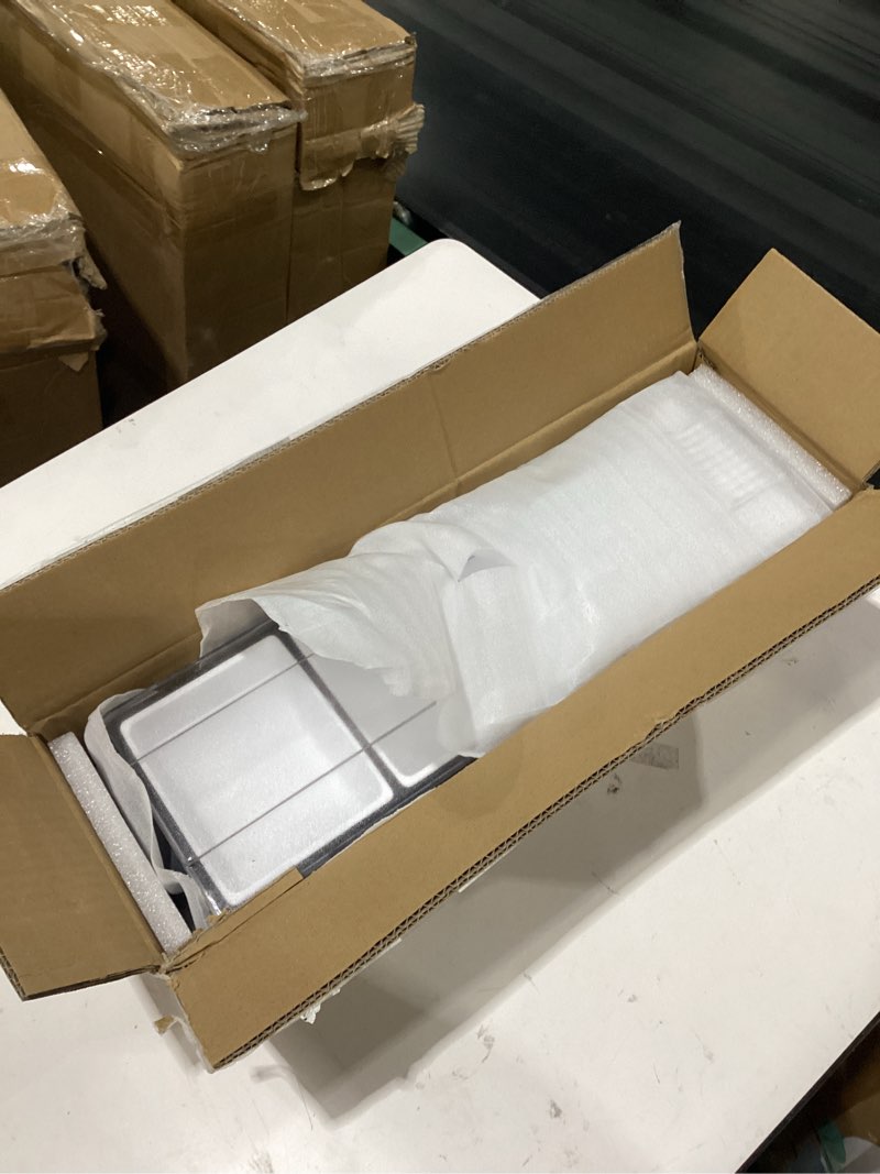 Condition photo showing Good Condition for vevor chilled condiment server, 4 compartment ice cooled condiment serving container, chilled garnish tray bar caddy with lid, for bartending & serving taco, salad, fruit, home & restaurant supplies