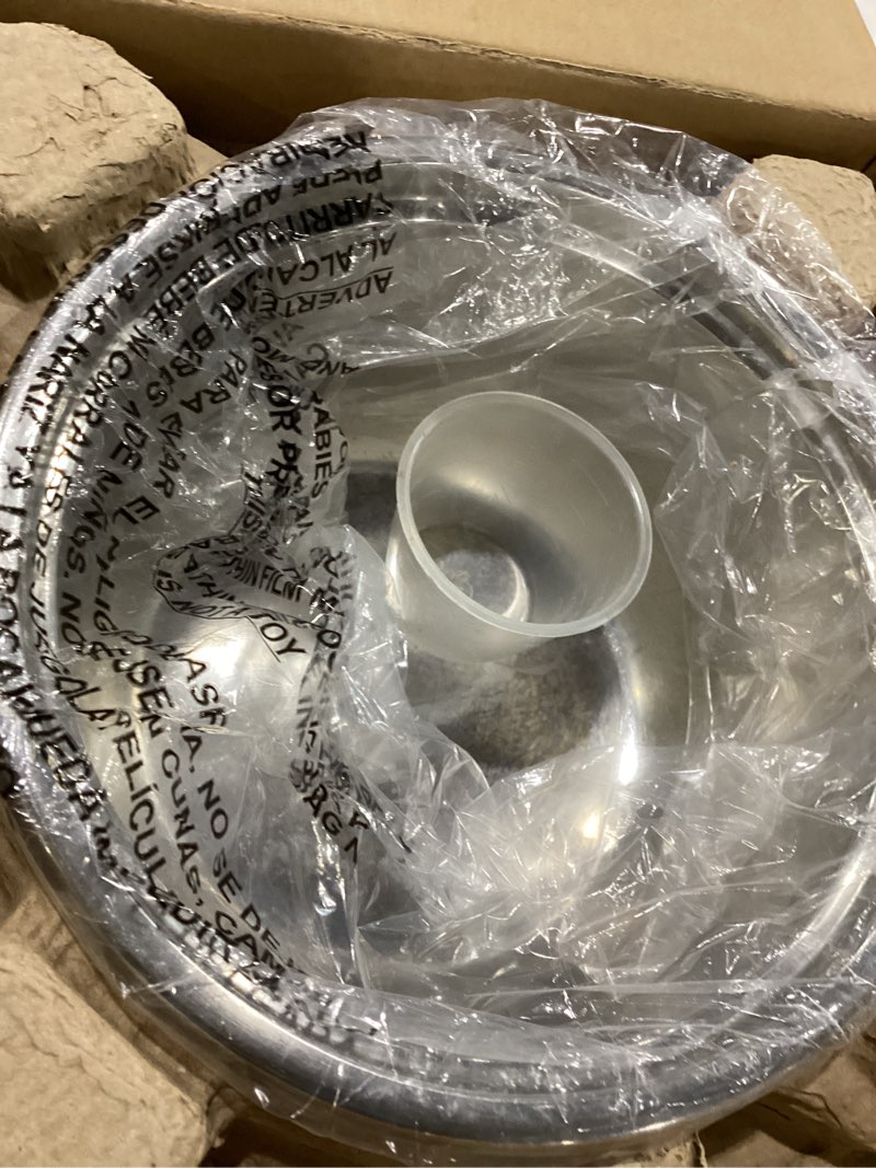 Condition photo showing As Is for AROMA® 14-Cup (Cooked) / 3Qt. Select Stainless® Rice & Grain Cooker  White  New  ARC-757-1SG