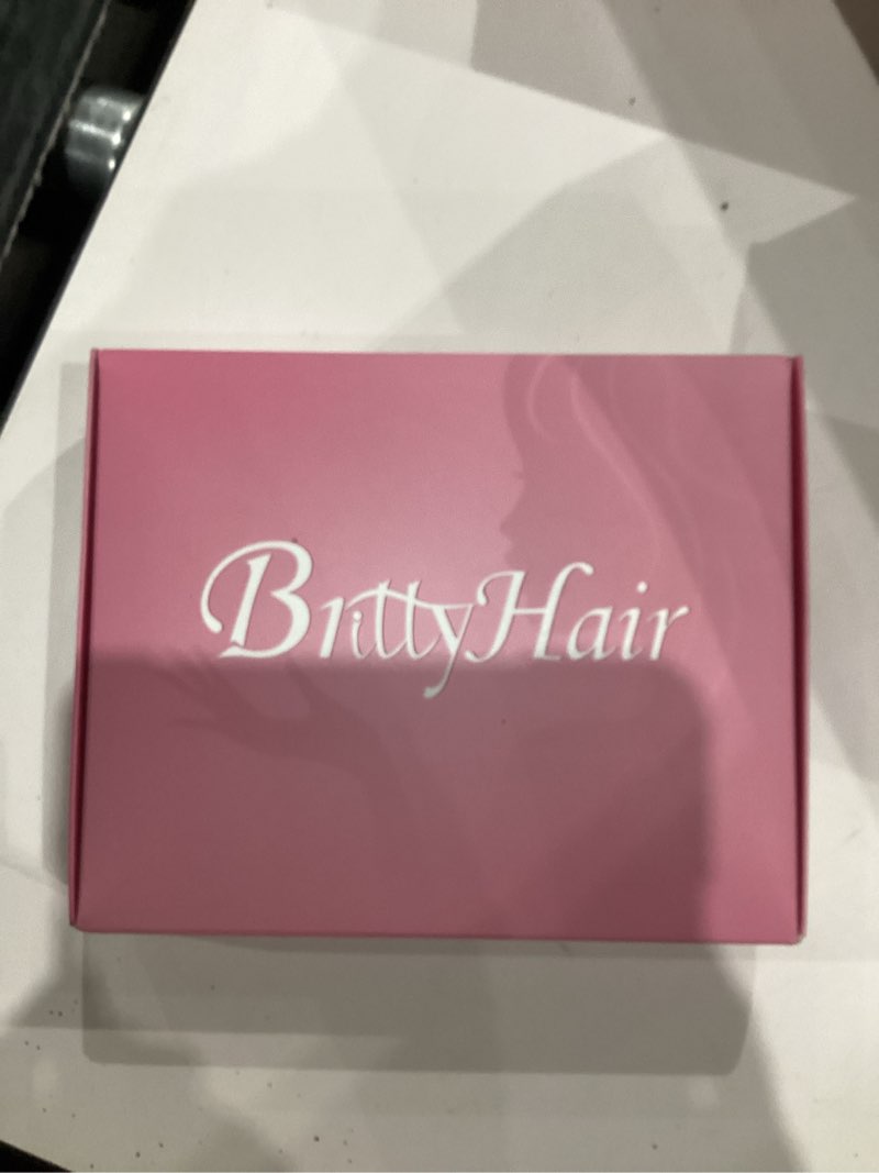 Condition photo showing New/Like New for BrittyHair Body Wave Lace Front Wigs Human Hair 13x4 HD Transparent Lace Front Human Hair Wigs for Women 180% Density Black Human Hair Wigs Pre Plucked with Baby Hair Hairline (20inch)