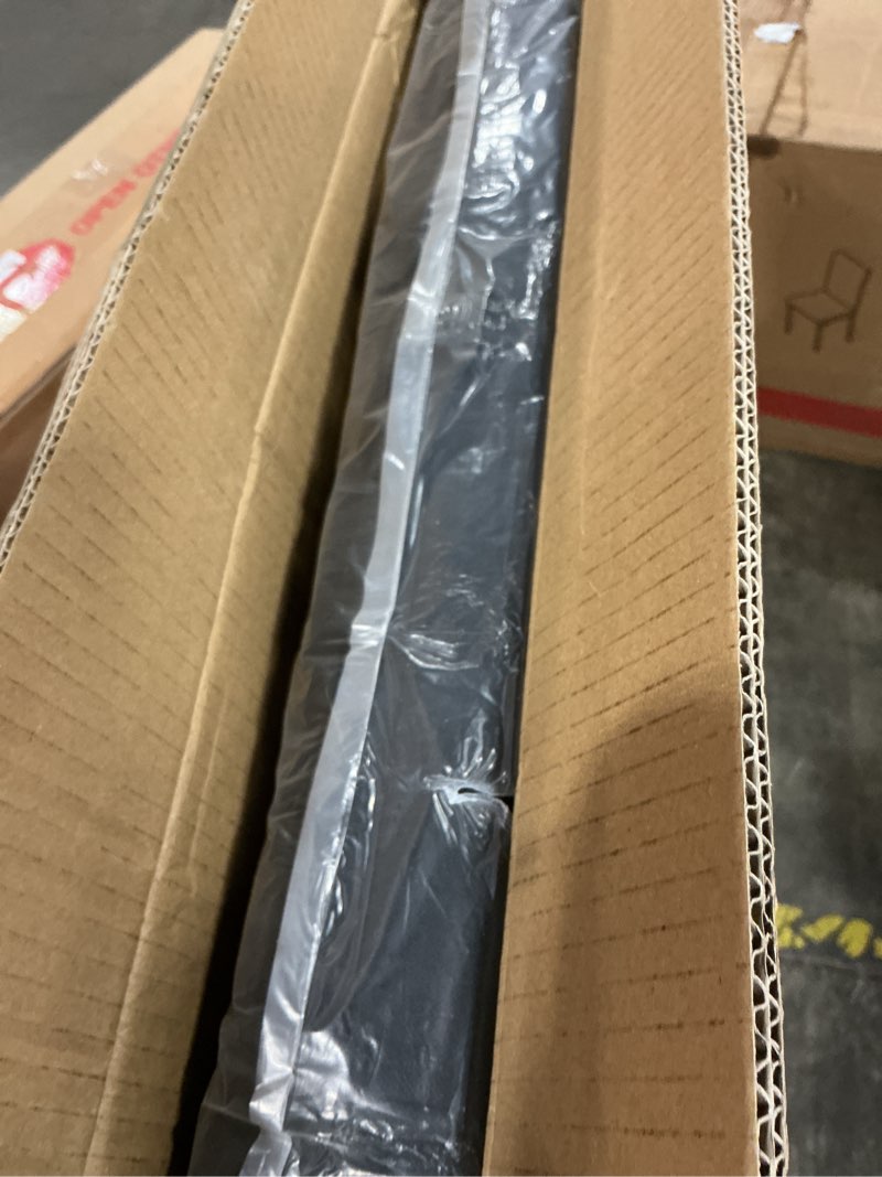 Condition photo showing New/Like New for DEKEMASTER Stadium Seats with Back Support - Portable Bleacher Chairs with Back and Cushion, 6 Adjustable Positions Pdded Bleacher Seat for Sport Events Camping Fishing Extra Wide - 25" Black 1pc