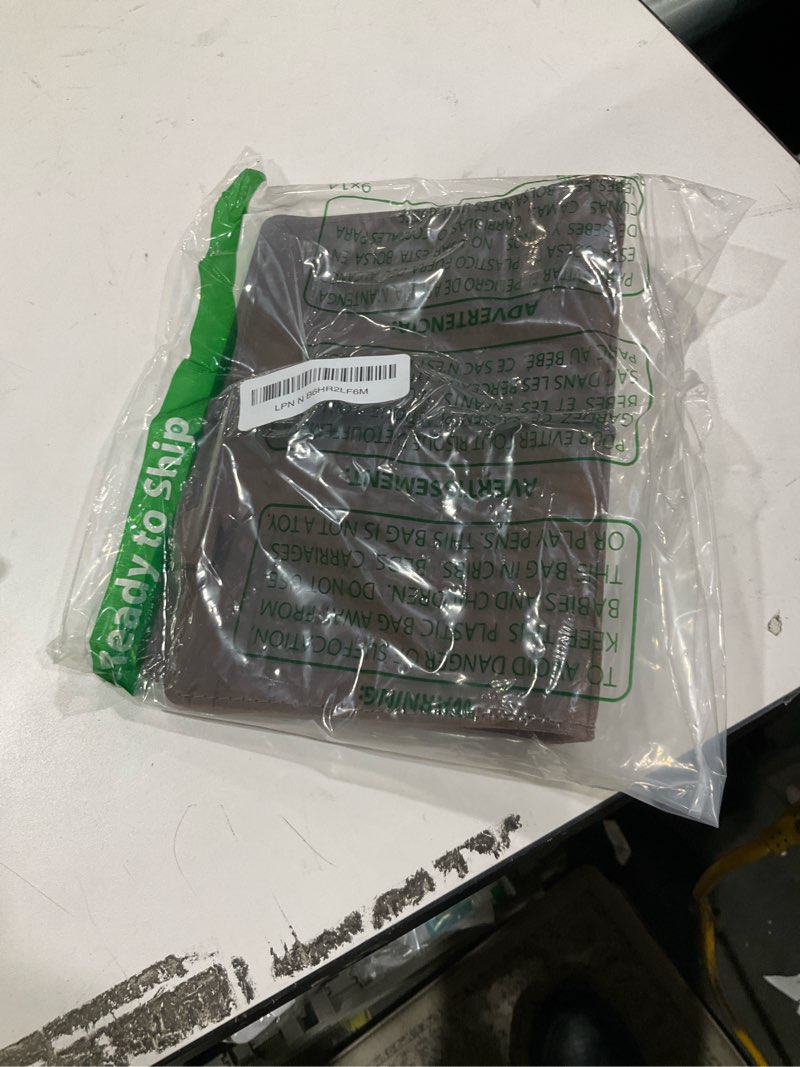 Condition photo showing As Is for Travelers Notebook Cover with Inner Pockets, Card Slots and Pen Holder, B6 Size, Dark Brown