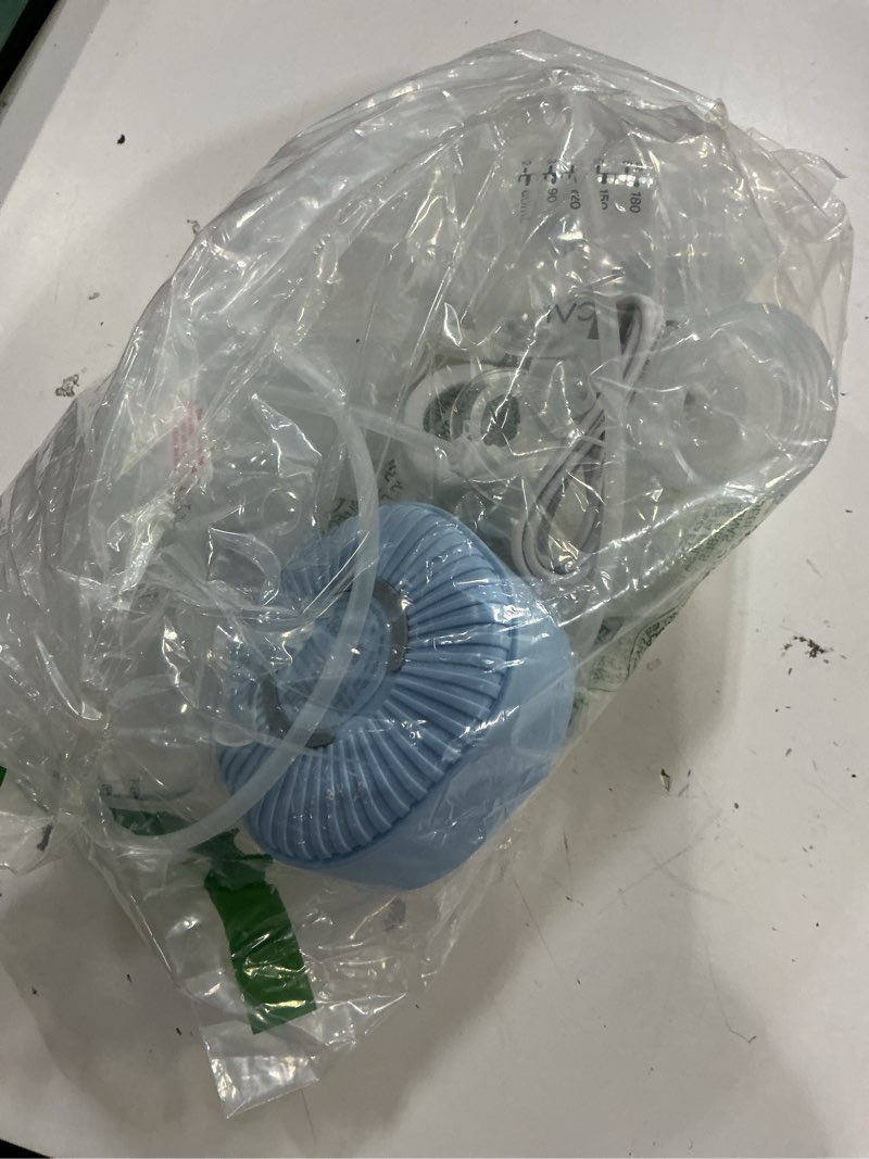 Condition photo showing Good Condition for ncvi double electric breast pump 8122, portable milk breastfeeding pump with 4 modes 9 levels, hospital-grade suction 280mmhg with 17/19/21/24mm flanges for home, office and travel, usb rechargeable blue-17/19/21/24 flanges
