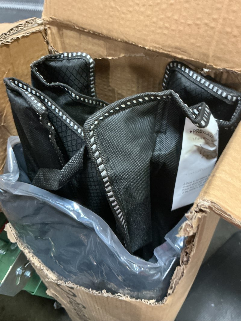 Condition photo showing New/Like New for Slendor Camping Cot, Folding Camping Cots for Adults, Portable Sleeping Cot with Carry Bag, 1200D Double Layer Oxford, Camp Cot Bed for Guest Travel, Hiking, Support 500lbs, Black X-Large Black Black