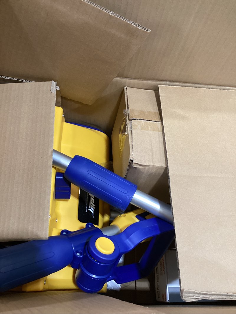 Condition photo showing Good Condition for Mellif Cordless Snow Shovel, 12-Inch Brushless Snow Blower Compatible with DeWalt 20V MAX Battery, Includes 4.0Ah Battery & Charger Kit, Lightweight with Adjustable Chute (Yellow & Blue)