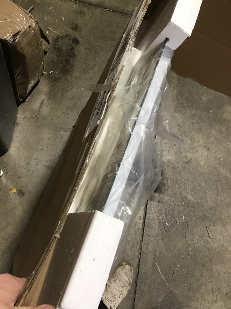 Condition photo showing New/Like New for Keonjinn 24 x 30 Inch Bathroom Mirror with Lights, LED Vanity Mirror with Frontlit & Backlit, Stepless Dimmable 3-Color Temperature, Lighted Mirror with Anti-Fog, Tempered Glass(Horizontal/Vertical) Frontlit & Backlit 30"L x 24"W