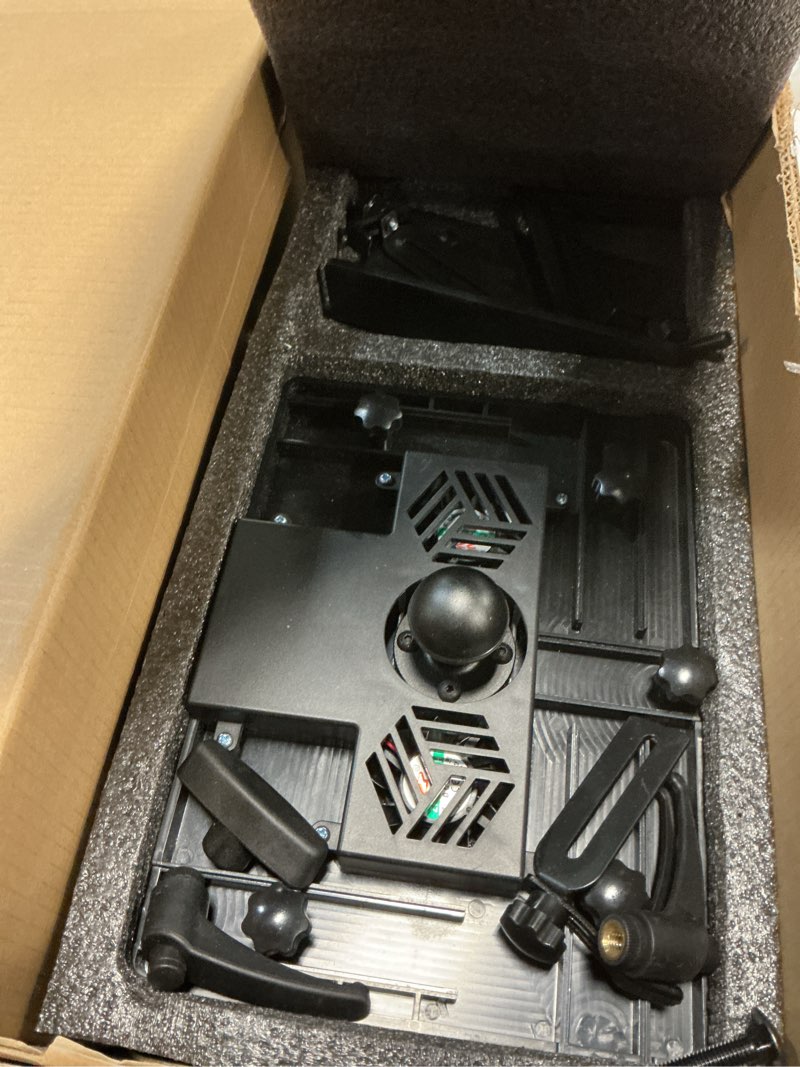 Condition photo showing As Is for melipron van laptop mount fit for ford transit 2014-2023 150 250 350 cargo van laptop holder stand 2014-2023 ford transit