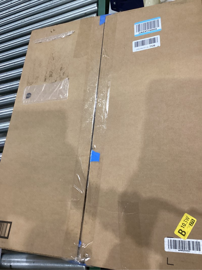 Condition photo showing Good Condition for LAREX Baby Swing to Toddler Electric Infant Swing Portable for Newborn Boy Girl, 5 Sway Speeds with Remote Control, 12 Preset Melodies and Bluetooth, 0-6 Months Max 20 Lbs (Gray)