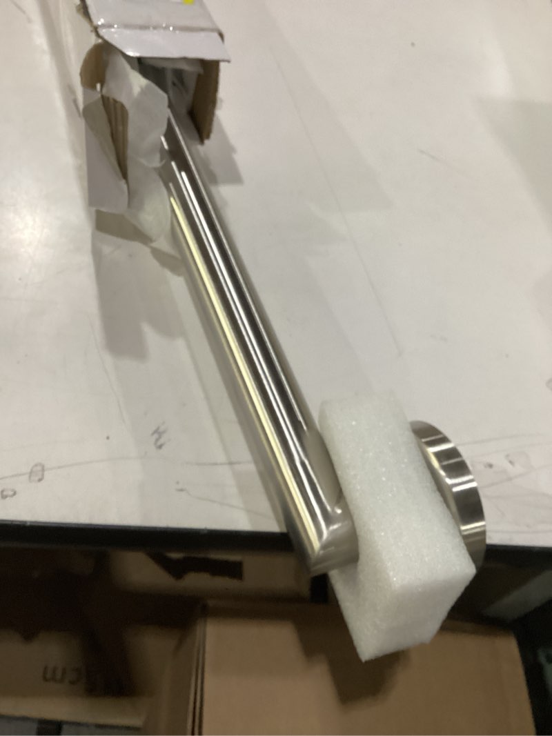 Condition photo showing New/Like New for Similar to stock photo Gatco 956 Elevate, Grab Bar, 36”, Satin Nickel/ADA Compliant Stainless Steel Safety Grab Bar for Bathroom Satin Nickel 36 Inch