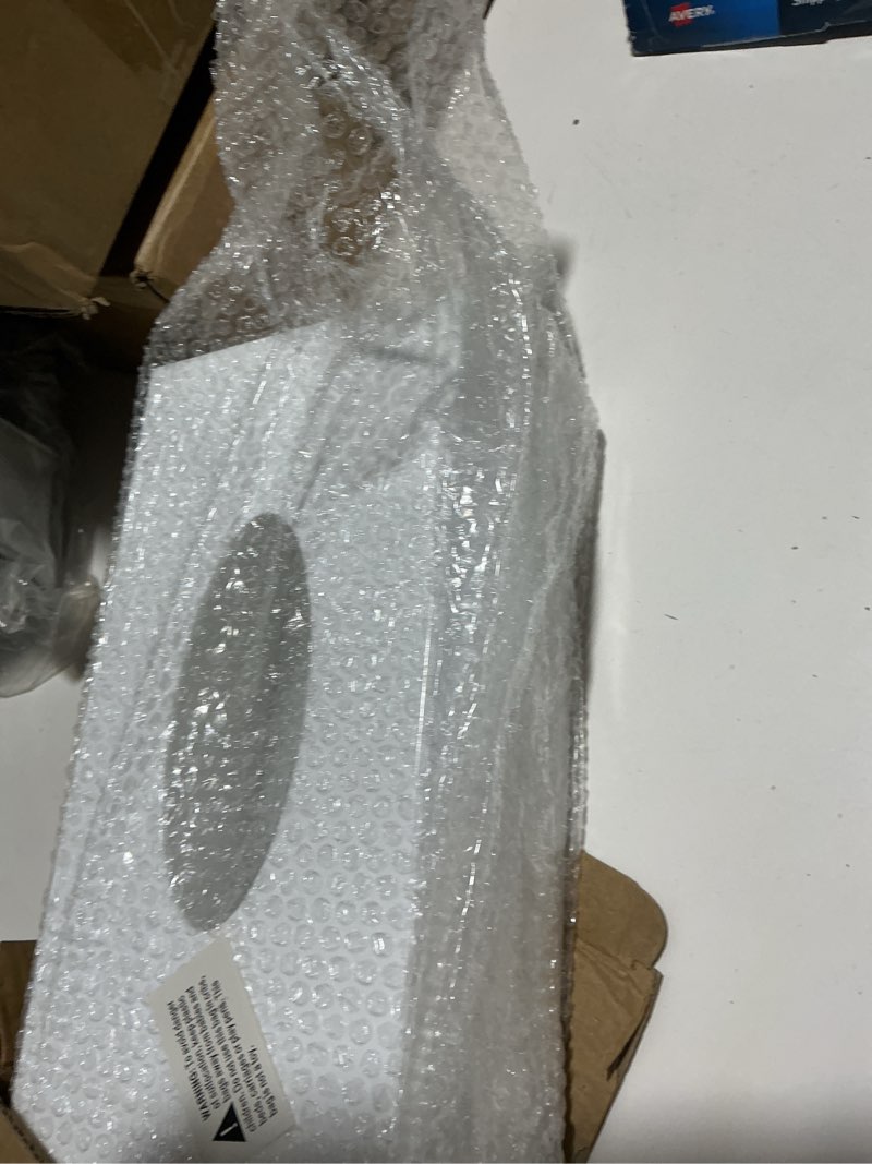Condition photo showing Good Condition for HBlife Acrylic Tissue Box Cover & Holder with Magnetic Bottom, Multi-Functional Dryer Sheet & Mask Organizer for Bathroom, Car, Office - White Rectangle, 9.84 x 5.02 x 3.54 Inches