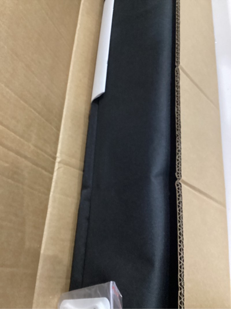 Condition photo showing New/Like New for Portable Projector Screen with Stand Outdoor: Camping Projection Screen 80 inch 4K Movie Screen for Home Backyard Indoor 16:9 HD Night