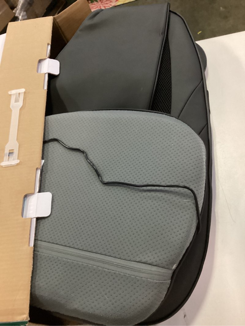 Condition photo showing Good Condition for Snailax Back Massager with Heat, Gifts for Men, Women, Electric Deep Tissue Kneading Full Body Massage Chair for Back Pain, Home, Office Use, App Control Black