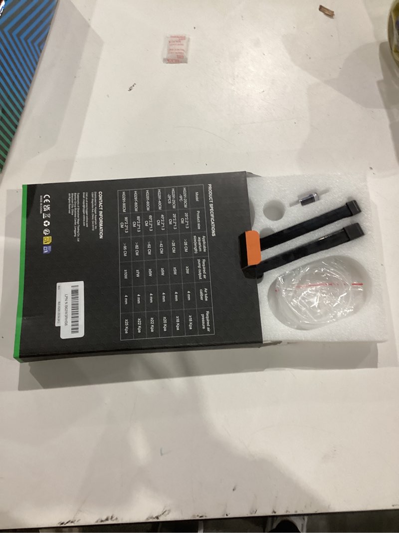 hygger Weighted Nano Mist Bubble Wall Bar, 2-Pack 9.8" Self-Sinking ABS Air Stone Strip with Gentle 