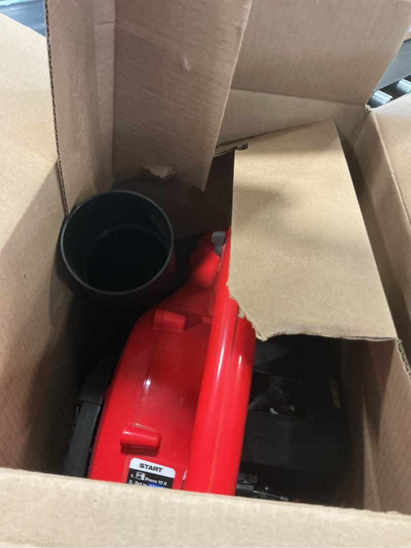 Condition photo showing As Is for CRAFTSMAN Gas Powered Leaf Blower, Handheld Gas Blower, 200MPH, 25cc, 2-Cycle (B210)