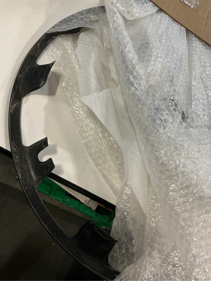 Condition photo showing As Is for model y all-in-one wheel rim protector for tesla model y 21'' uberturbine wheel - strips for curb rash prevention - set of 4 rim protector easy to install(gunpowder,21'') gunpowder 21'' model y-4pcs