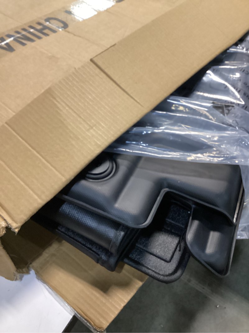 Condition photo showing Good Condition for auxko all weather floor mats cargo mat back seat mat fit for nissan pathfinder 7&8 seat 2026 2025-2022 tpe floor liner trunk mat pathfinder accessories all season odorless anti-slip black 1) pathfinder 8p|2022-2026|all set