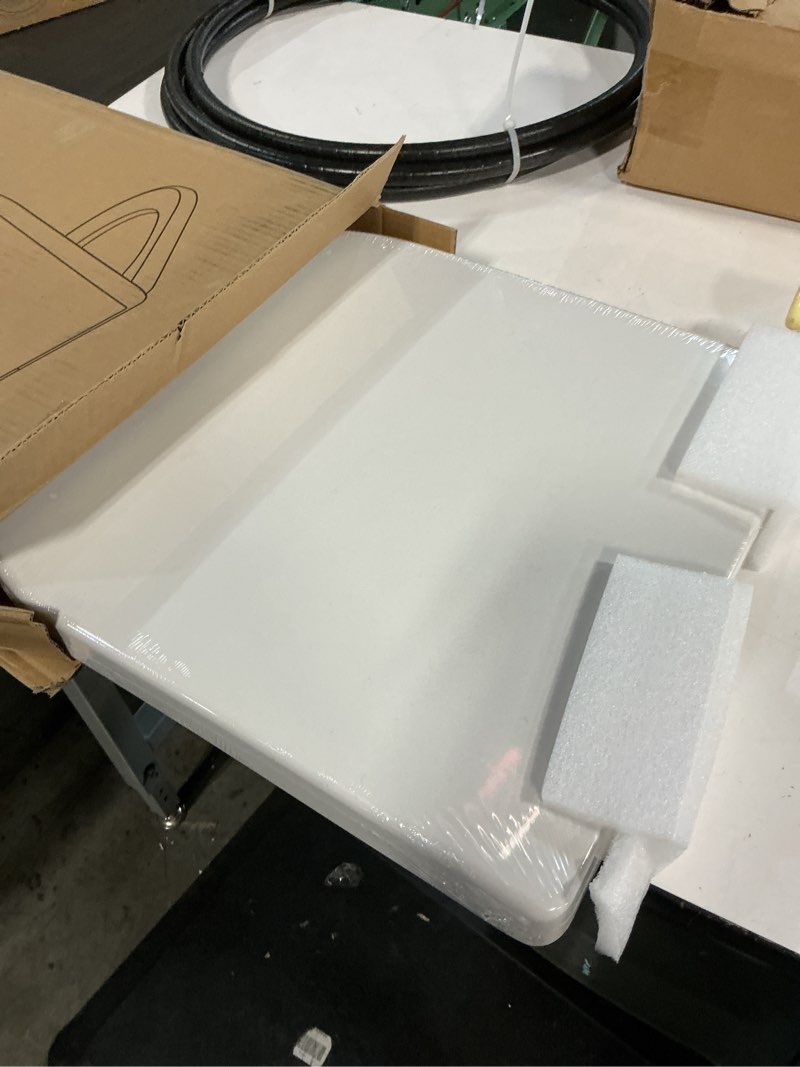 Condition photo showing New/Like New for SADALAK Soft Close Quick Release Toilet Seat Elongated- Heavy Duty Adjustable Stainless Hinges, D/U Shape Toilet Seats Cover for Easy Cleaning & Simple Top Fixing - White Toilet Lid