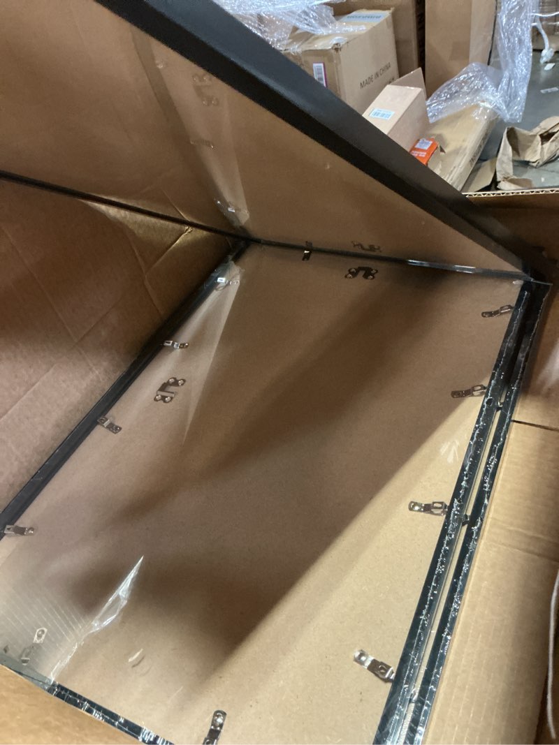 Condition photo showing As Is for 14x22 Picture Frame Set of 3, Black Frame for 14 x 22 Inch Picture Poster Photo, Light Weight and High Transparent 14 by 22 Frame for Wall - 3 Pack/Black/14 x22 3 14x22