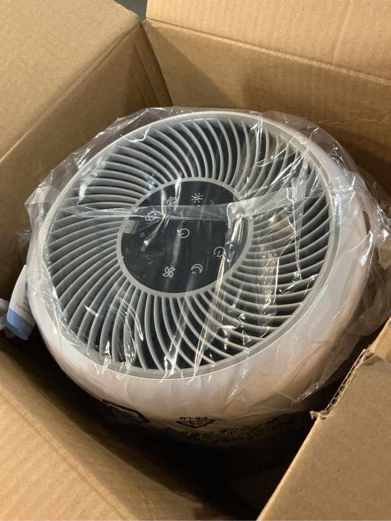 Condition photo showing New/Like New for levoit air purifier for home allergies pet hair in bedroom, covers up to 1073 ft² by 56w high torque motor, aham verifide, 3-in-1 filter with hepa sleep mode, remove dust smoke odor, core300-p, white