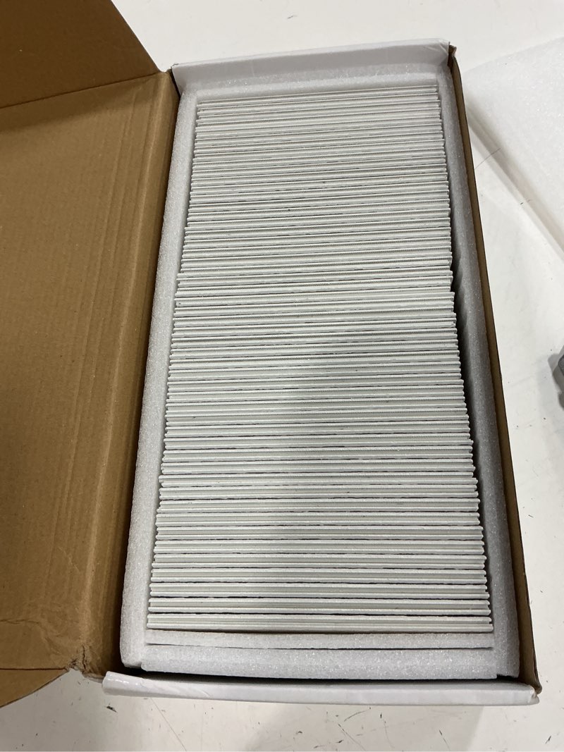 Condition photo showing New/Like New for auliget 100-piece beige slate peel and stick backsplash wall tiles, 3" x 6" pvc faux stone stick on tile for backsplash kitchen, bathroom, laundry room, camper, fireplace beige slate 100