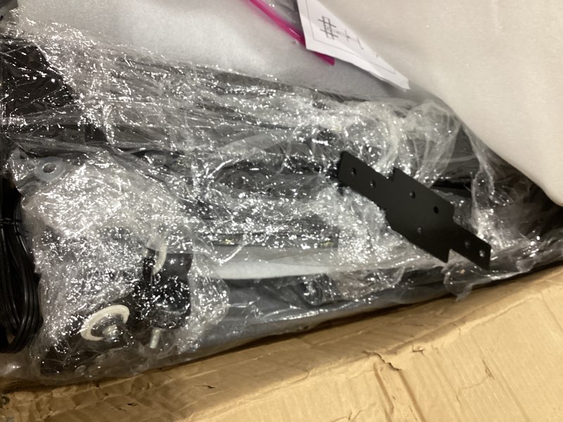 Rolling TV Stand with Power Outlets, Swivel Portable TV Stand for 32-75 in LCD LED OLED Flat/Curved 