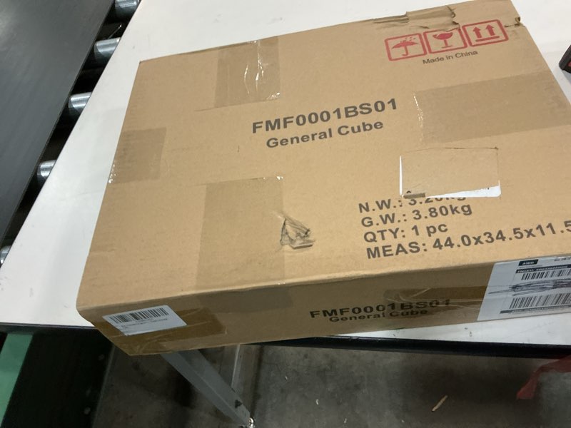 Condition photo showing New/Like New for FUSUNBAO Magic DIY Cube Storage Organizer Stackable Cubes for Home Books Clothes Toy-Modular Cubby Storage System-Office Cubical-Bookcase Closet (French Oak,Drawer Cube) Pure White-washed General Cube