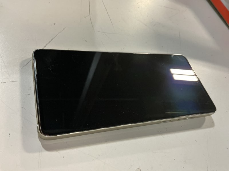 Condition photo showing As Is for motorola moto g power 5g 2024, 128gb + 8gb ram, midnight blue - unlocked (renewed).  *** working condition verified. no network or connectivity tests were performed. bidder be advised***