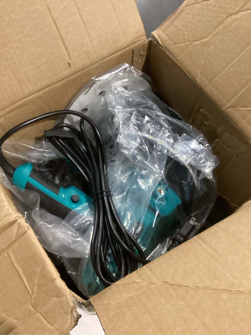 Condition photo showing New/Like New for Variable Speed Handheld Electric Drywall Sander with Automatic Vacuum System, Dust Hose and Collection Bag, Drywall Sander Machine with LED Light, 6pcs Sanding Discs and 130 inch Power Cord