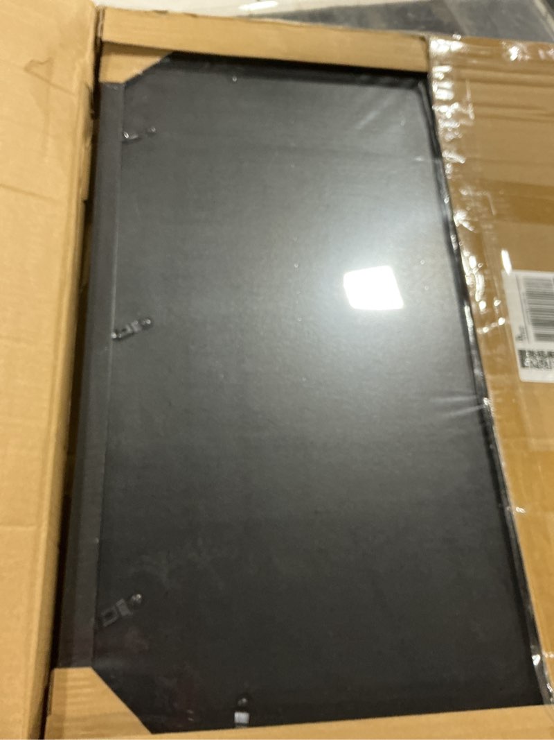 Condition photo showing Good Condition for threelove 22x22 frame black, display picture 18x18 with mat or 22x22 without mat, photo poster picture frame wall mounting home decor, 3 pcs 22x22 black-3pcs