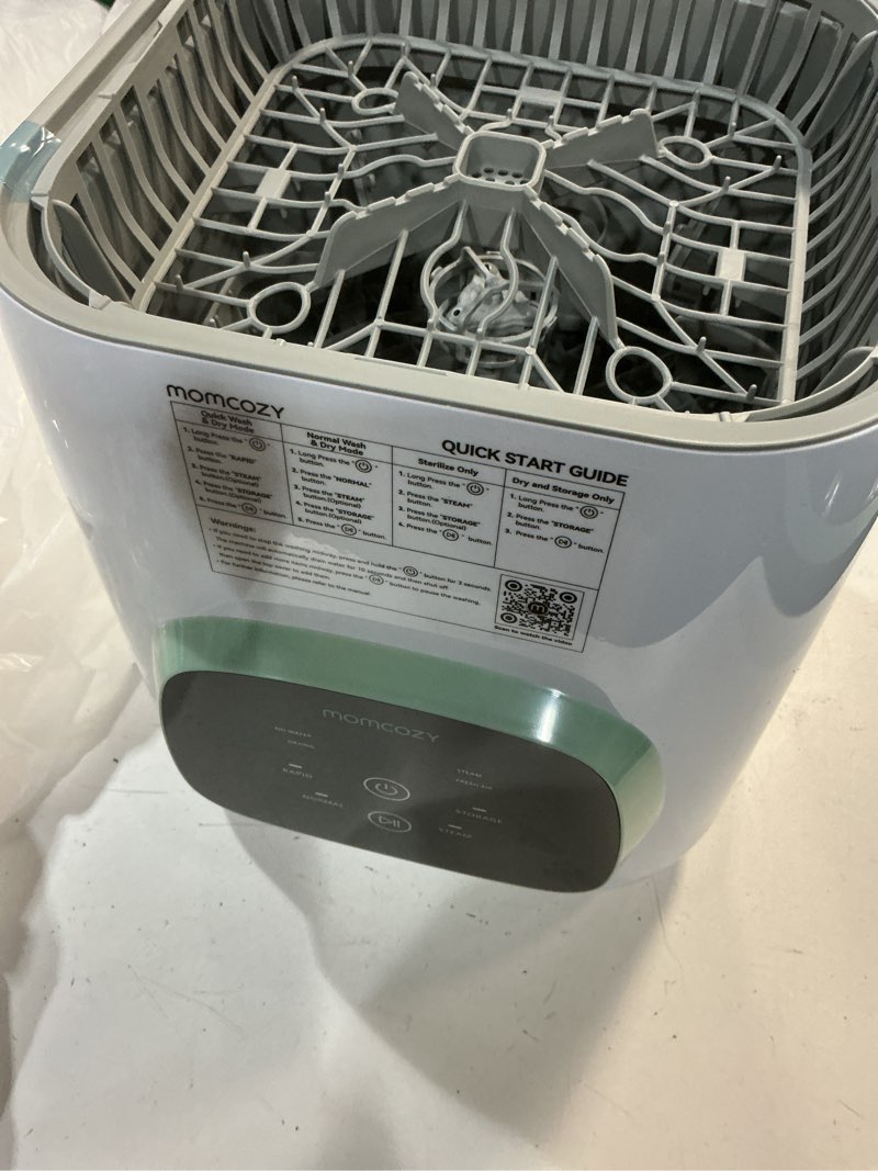 Condition photo showing As Is for bottle washer