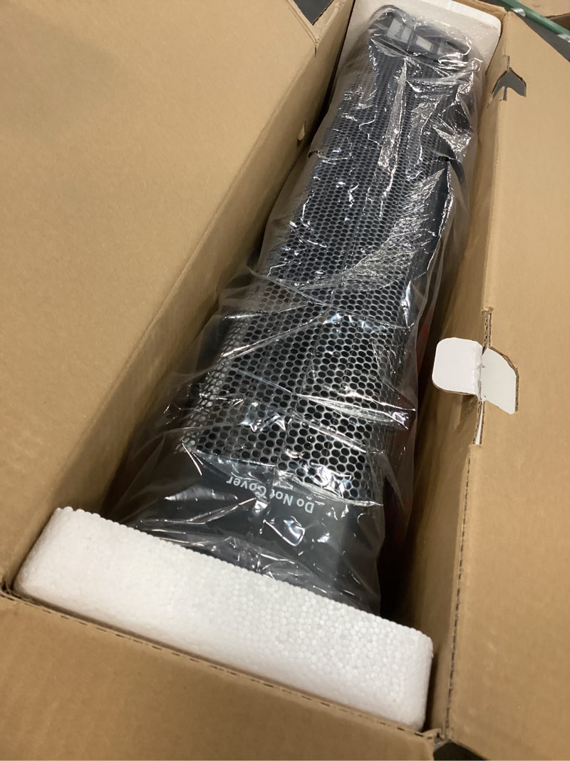 Condition photo showing Good Condition for Comfort Zone Baseboard Space Heater with Digital Thermostat, Electric, Dent-Proof End Panels, Overheat Protection, Tip-Over Switch, & Stay-Cool Body, Ideal for Home, Bedroom, & Office, 1,500W, CZ650B Black