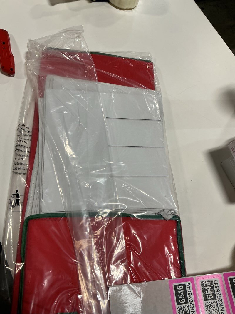 Condition photo showing New/Like New for Elf Stor 1024 Paper Storage Box-Stores up to 20 Rolls of 30 Inch Long Gift Wrap in One Convenient Red Lidded Container, 1 PACK